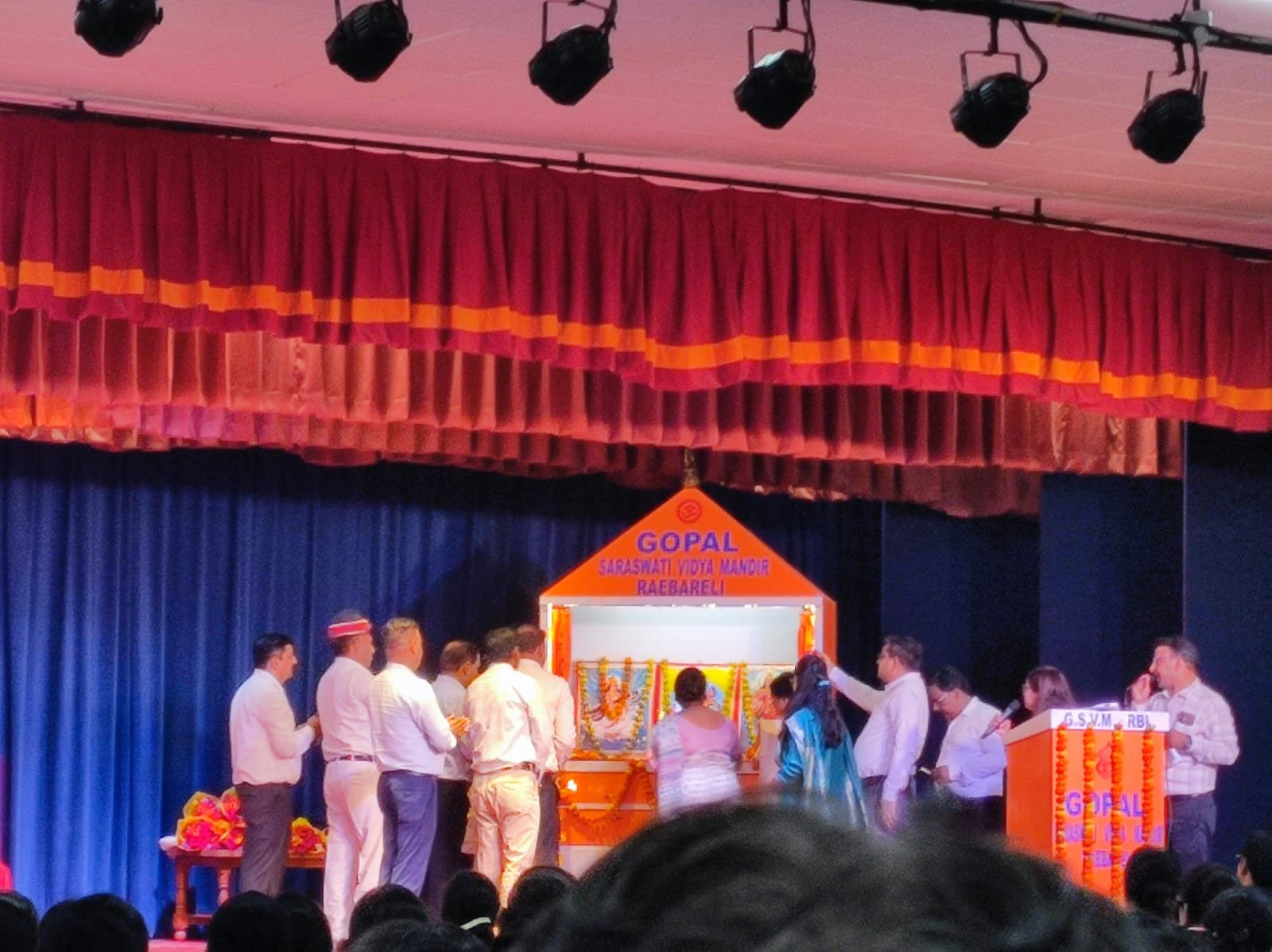 रायबरेली के गोपाल इंटर कॉलेज रतापुर में आयोजित निपुण सम्मान दिवस 