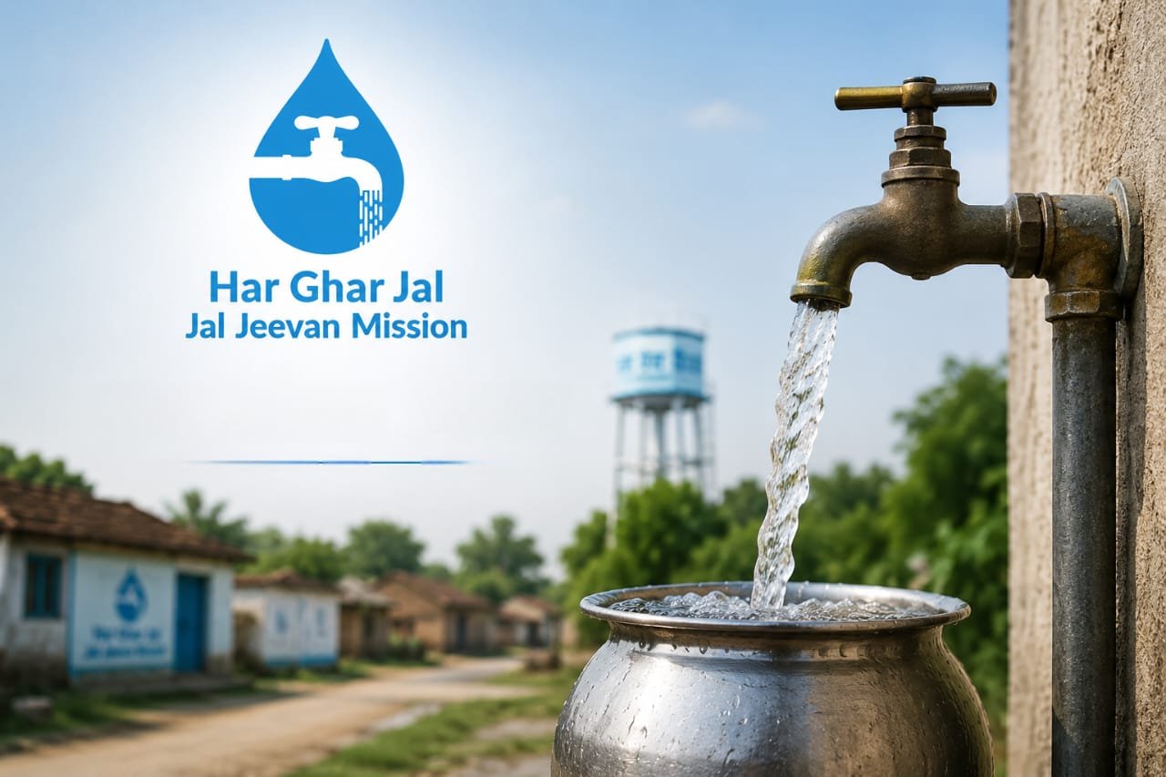 जल जीवन मिशन के तहत पश्चिम बंगाल में ग्रामीण पेयजल परियोजना