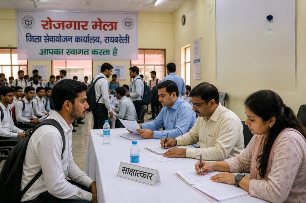 रायबरेली में 11 मई को रोजगार मेला, युवाओं को 22 हजार तक सैलरी का मौका