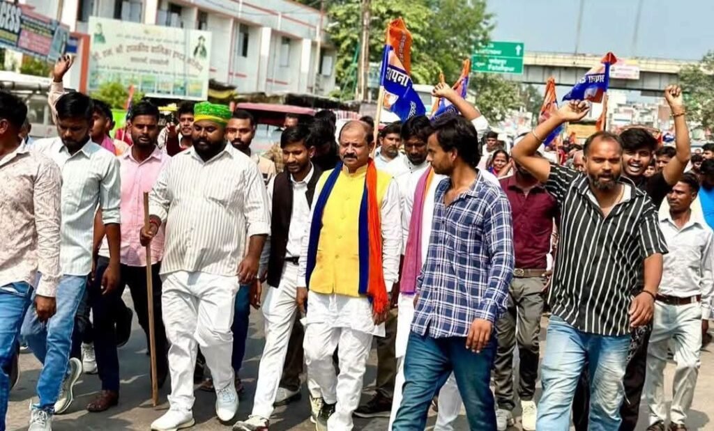 रायबरेली: बछरावां चौराहे पर अनुप्रिया पटेल का स्वागत, 2027 में एनडीए की हैट्रिक का दावा